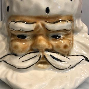 Rare Vintage Riddell 1951 Christmas Santa Mug